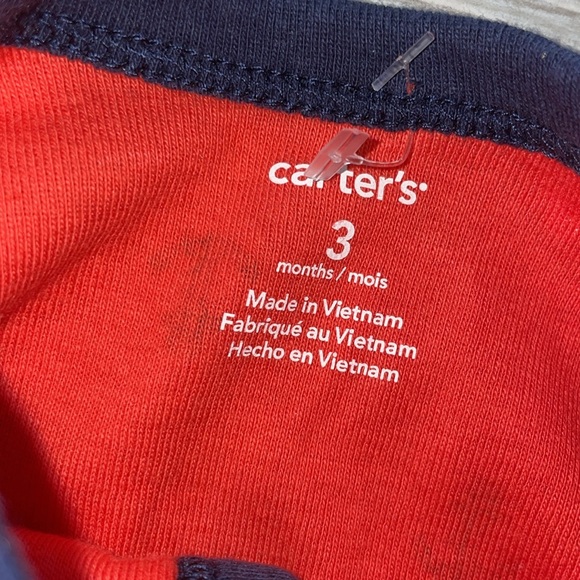 ⭐️3 Month Carters Baby Boys Adorable Romper⭐️ - Picture 2 of 2